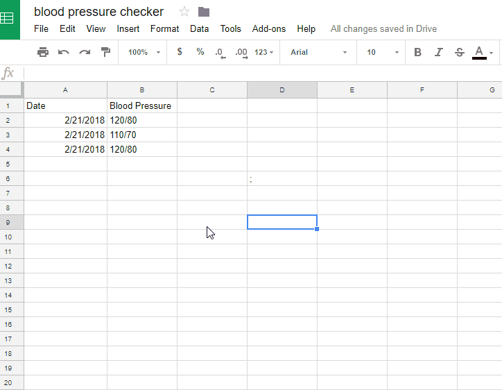 Changing The Date Type in Google Sheets